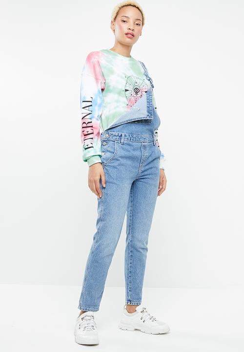 Missguided - Tie dye graphic sweatshirt - multi