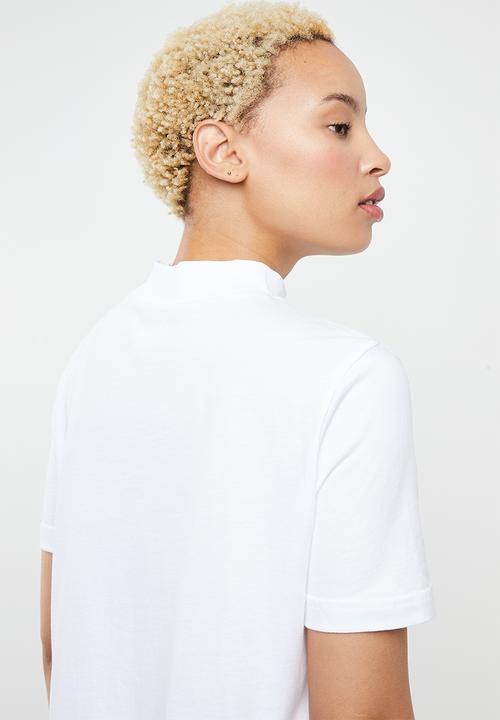 Reebok - CL v p cropped tee - white