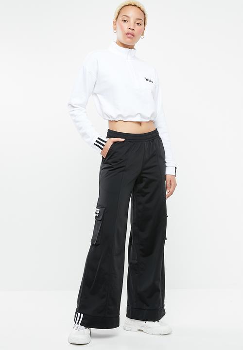 adidas Originals - Kylie Jenner cropped sweat - white