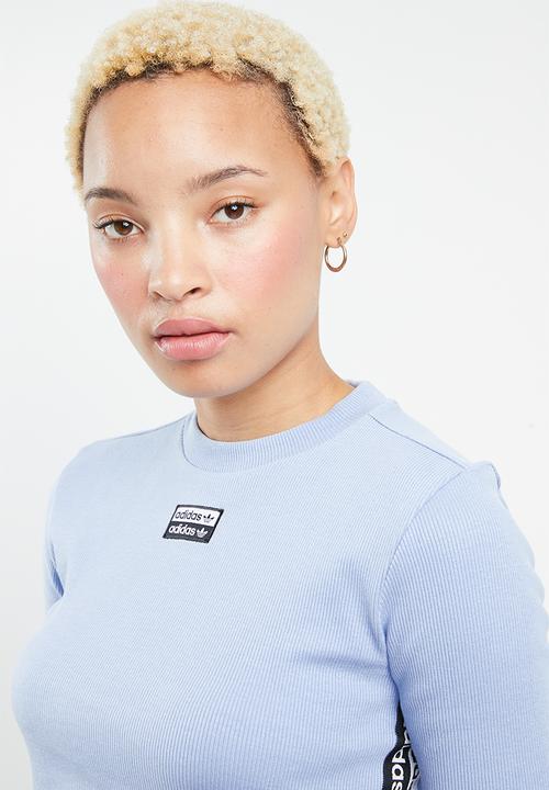 adidas Originals - Kylie Jenner cropped T-shirt - blue