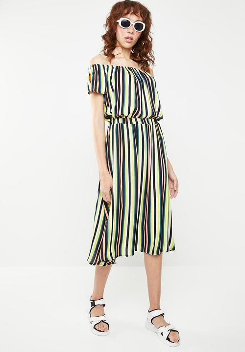 STYLE REPUBLIC - Gauged skirt - multi