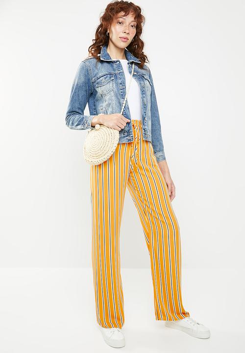 STYLE REPUBLIC - Highwaisted wide leg pants - multi