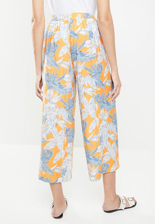 STYLE REPUBLIC - Box pleat culotte - multi