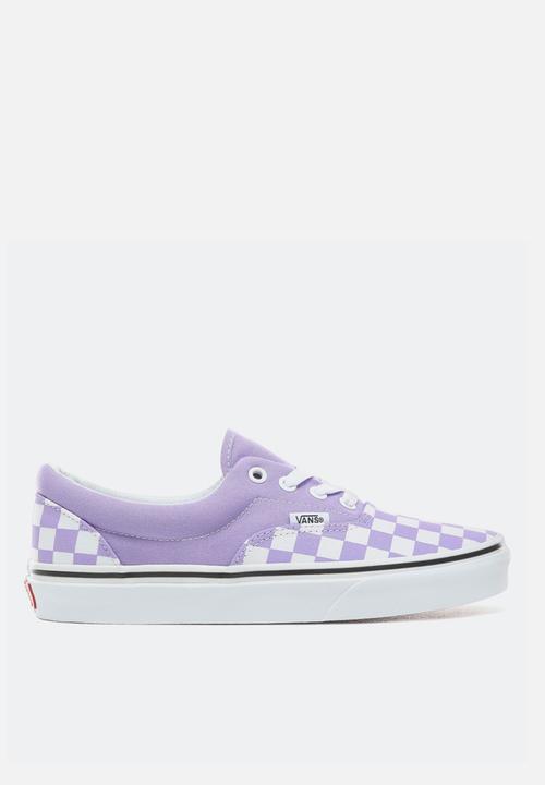 vans checkerboard violet tulip