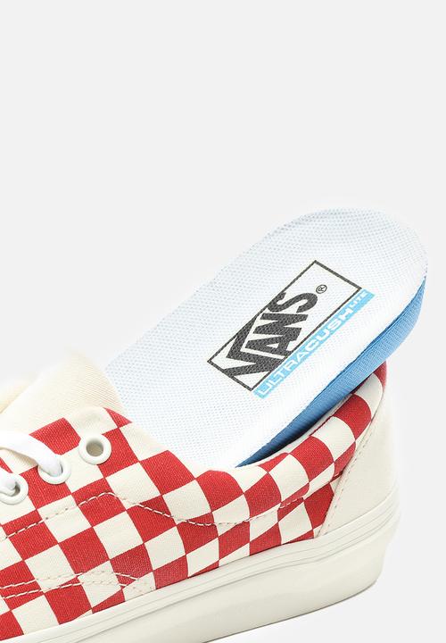 Vans - Vans UA Era CRFT - (Podium) checkerboard/racing red