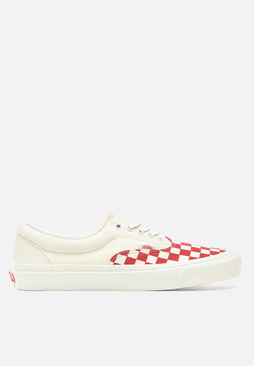 Vans - Vans UA Era CRFT - (Podium) checkerboard/racing red