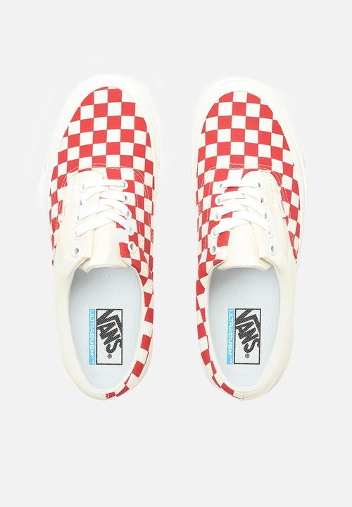 Vans - Vans UA Era CRFT - (Podium) checkerboard/racing red
