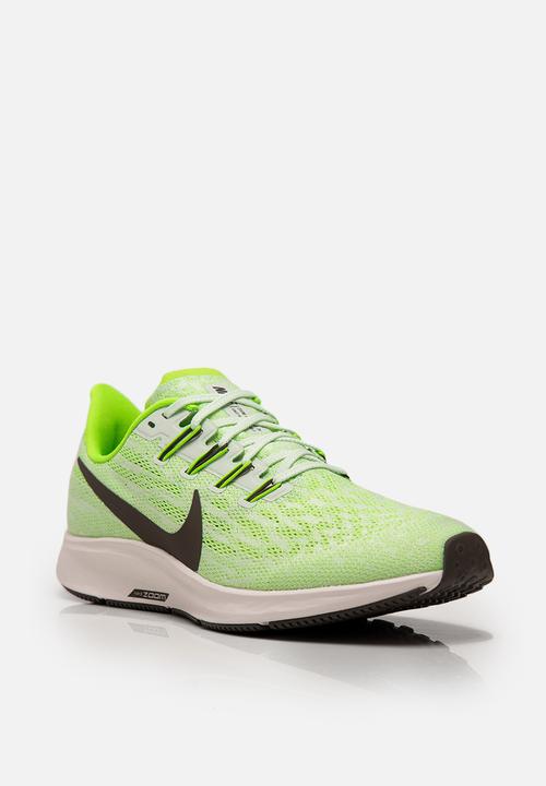 Nike - Air Zoom Pegasus 36 - Phantom/ ridge-rock - electric green