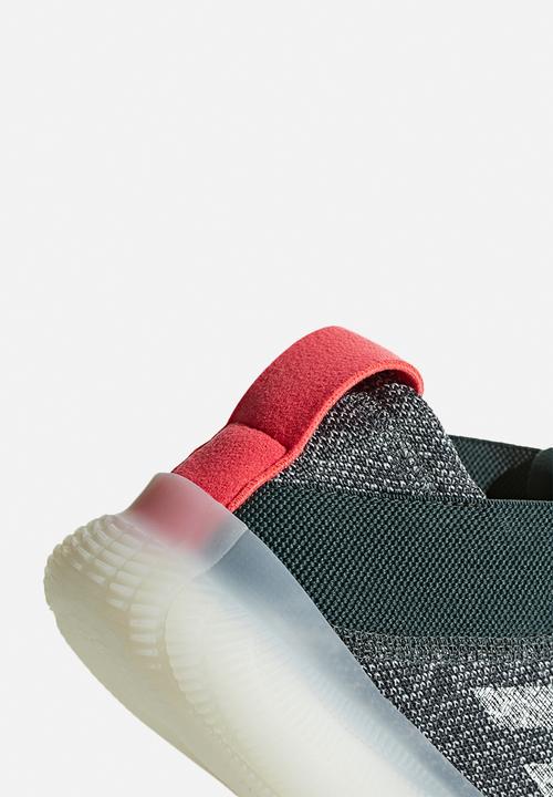 adidas Performance - PureBOOST Trainer - Legend Ivy / Ash silver / Shock red