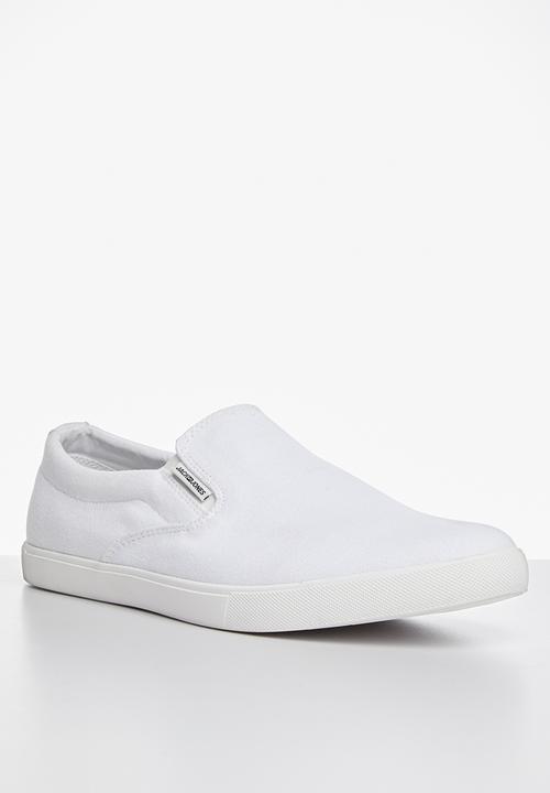 Jack & Jones - Rowden canvas slip - white 