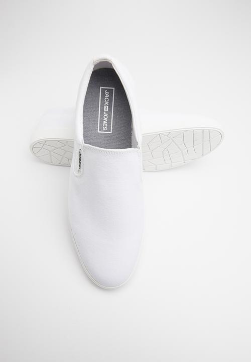 Jack & Jones - Rowden canvas slip - white 