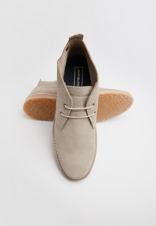 Jack & Jones - Jfwgobi suede - beige 
