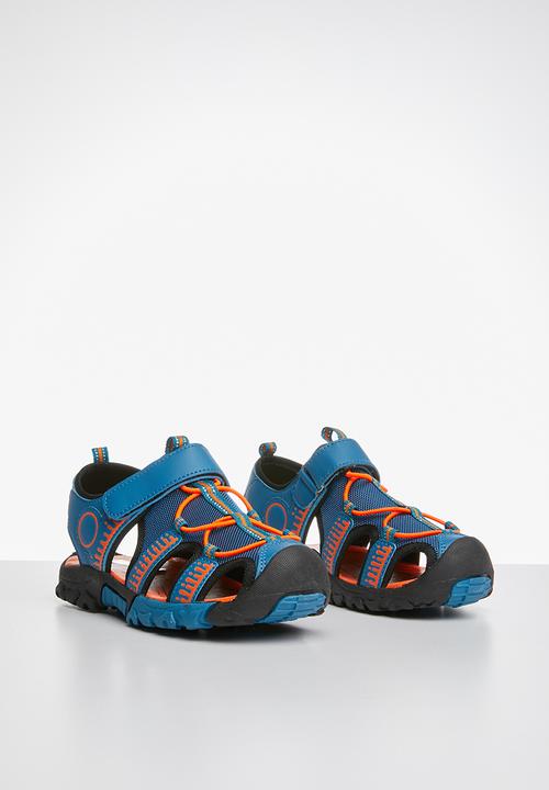 Pop Candy - Cage sandal - blue & orange