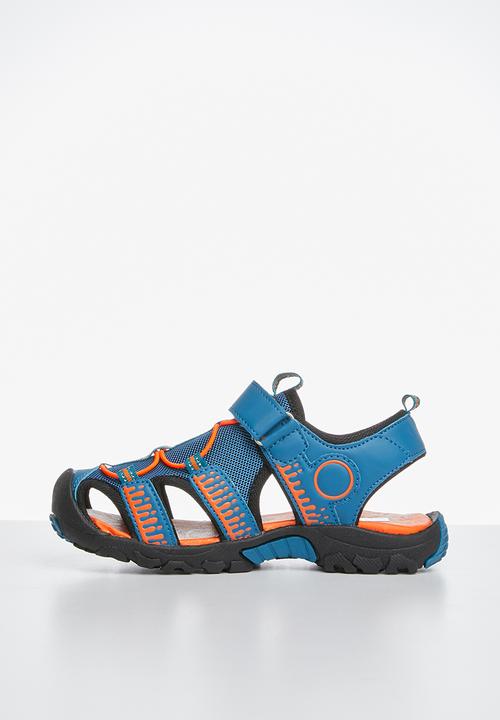 Pop Candy - Cage sandal - blue & orange