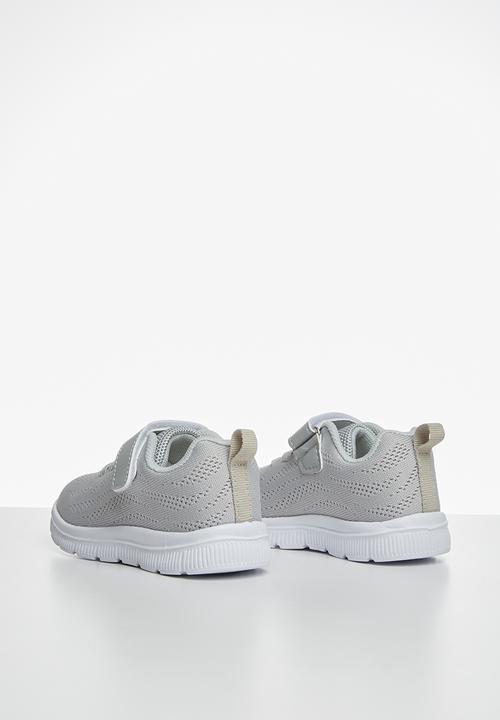 Pop Candy - Boys velcro strap sneakers - grey