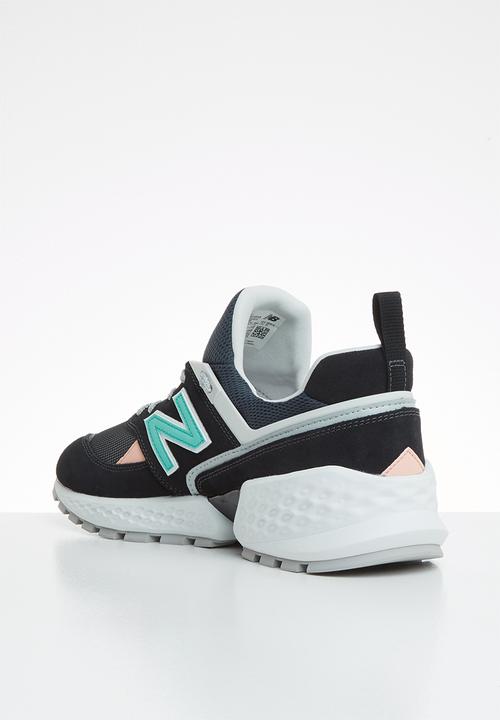 New Balance  - 574 Sport patch work pack - black 