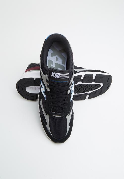 New Balance  - X90 Suede/Mesh - black