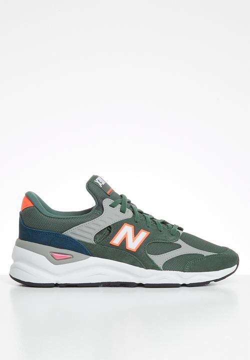 New Balance  - X90 Suede/Mesh - green 