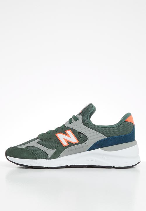 New Balance  - X90 Suede/Mesh - green 