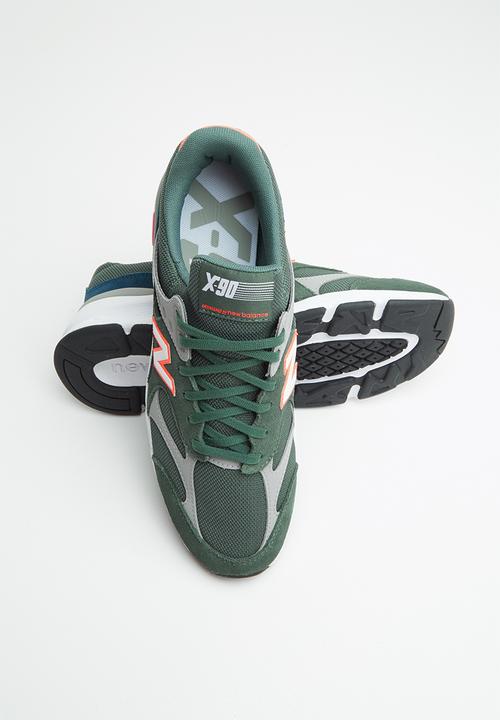 New Balance  - X90 Suede/Mesh - green 