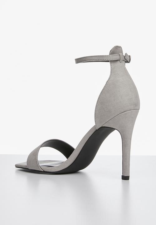 New Look - Square toe heel - grey
