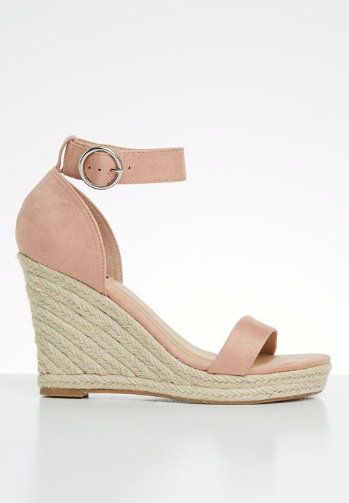 ONLY - Amelia heeled cap sandal - pink
