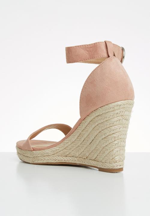 ONLY - Amelia heeled cap sandal - pink