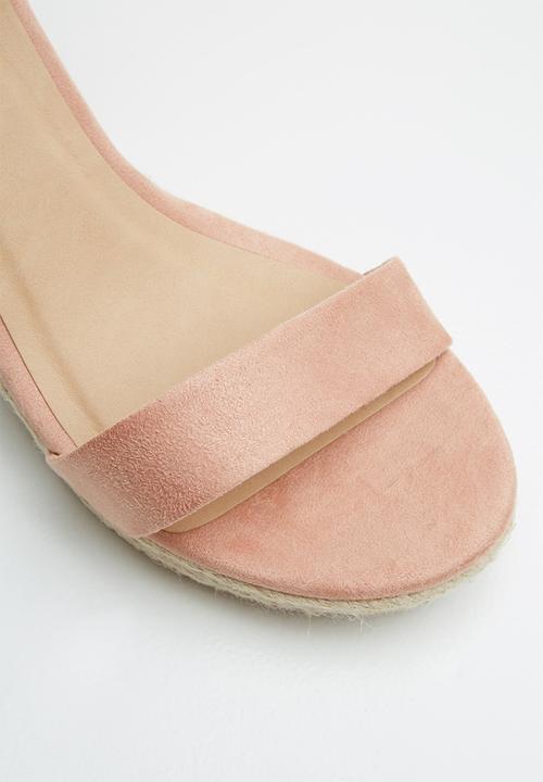 ONLY - Amelia heeled cap sandal - pink