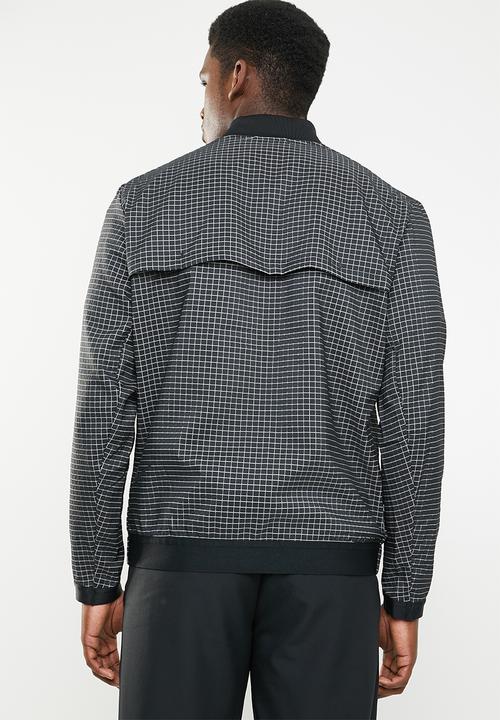 Nike - Nsw tech pack jacket grid - black & white