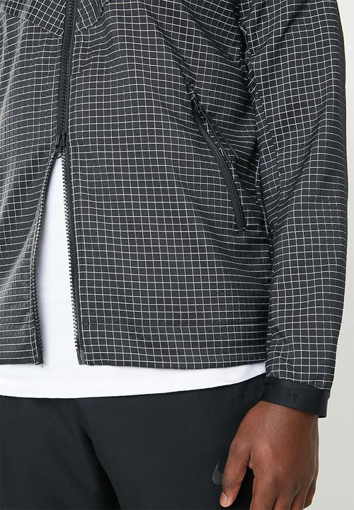 Nike - Nsw tech pack jacket grid - black & white