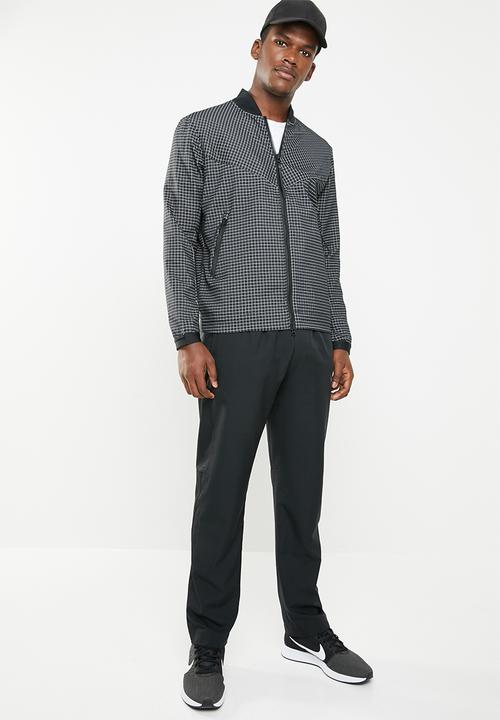 Nike - Nsw tech pack jacket grid - black & white