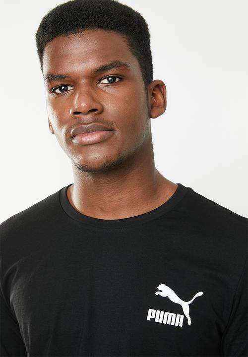 PUMA - Classics logo long sleeve tee - black