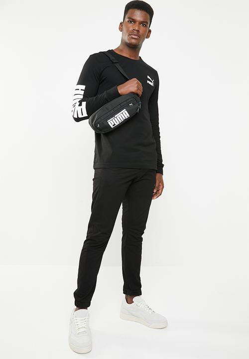 PUMA - Classics logo long sleeve tee - black