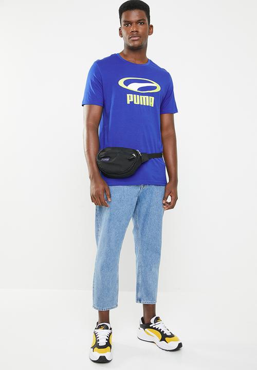 PUMA - Graphic short sleeve xtg tee - blue
