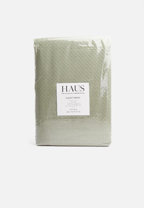 Hertex Haus - Fleur bed quilt - eucalptus