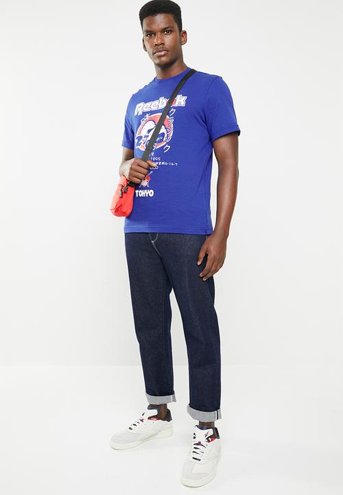 Reebok Classic - Classic sushi tee - blue