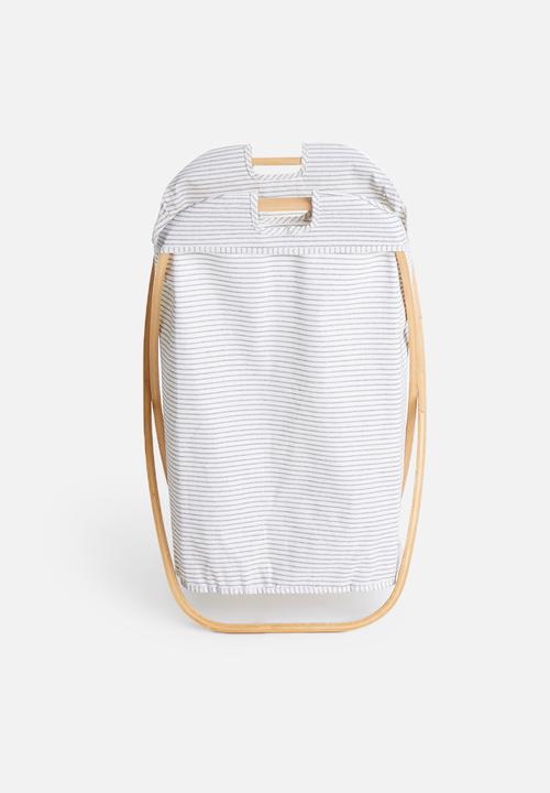 Sixth Floor - Butterfly laundry basket - grey
