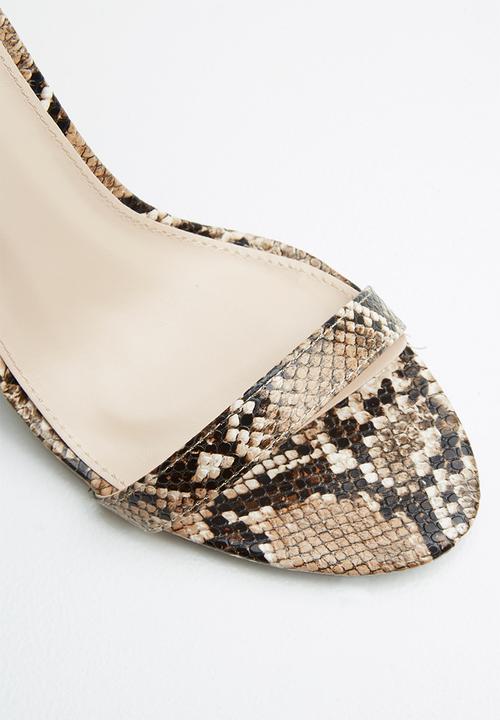 Public Desire - Tess heel - brown