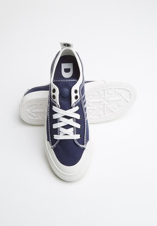 Diesel  - S-astico low lace w - star white & peacoat