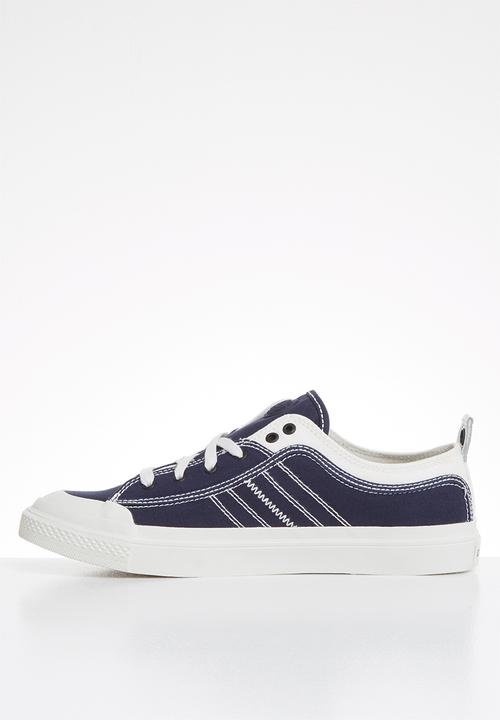 Diesel  - S-astico low lace - white & navy
