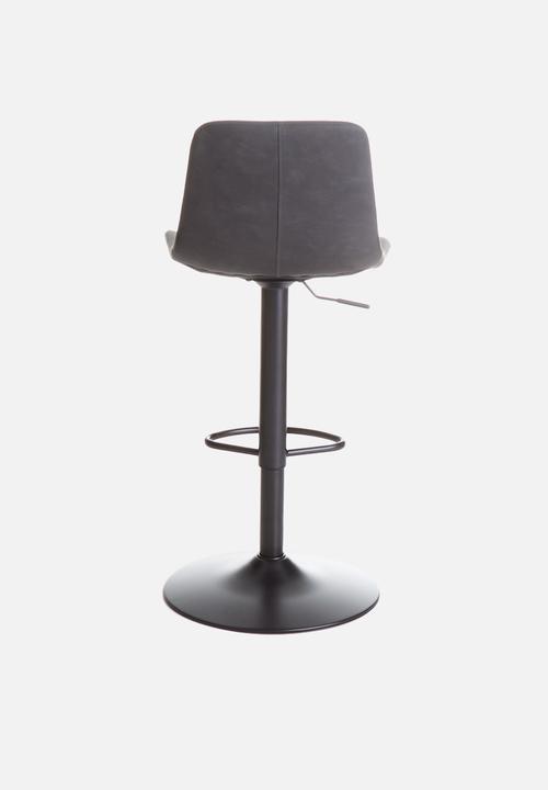 Sixth Floor - Juno gas barstool - charcoal