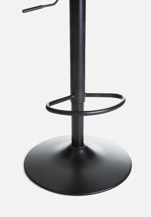 Sixth Floor - Juno gas barstool - charcoal