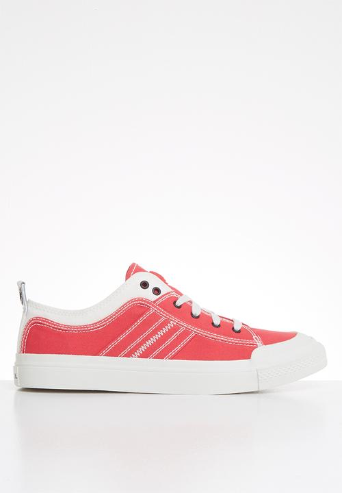 Diesel  - S-asrico low lace  - white & red
