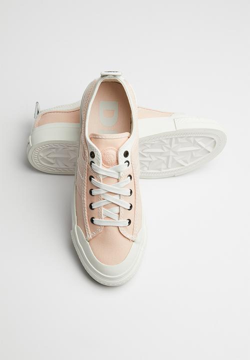 Diesel  - S-astico low lace w - star white/cream tan