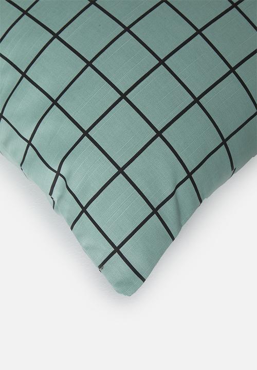Sixth Floor - Jossy cushion cover - blue