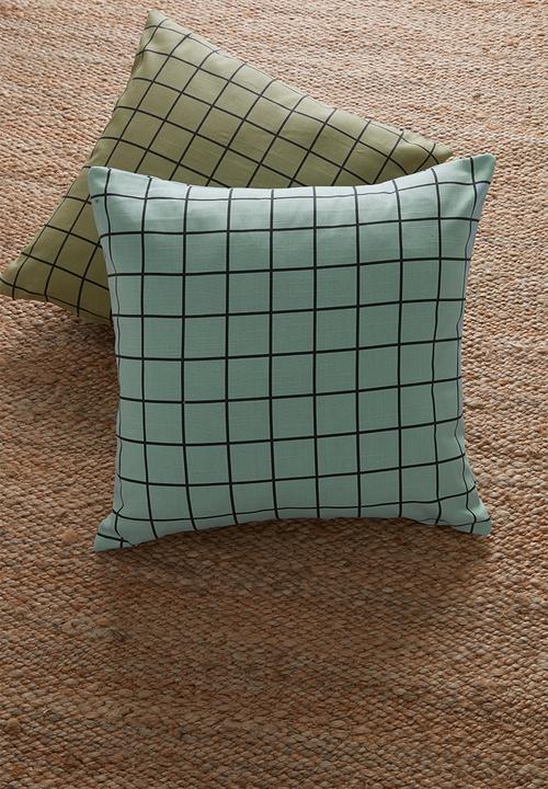 Sixth Floor - Jossy cushion cover - blue