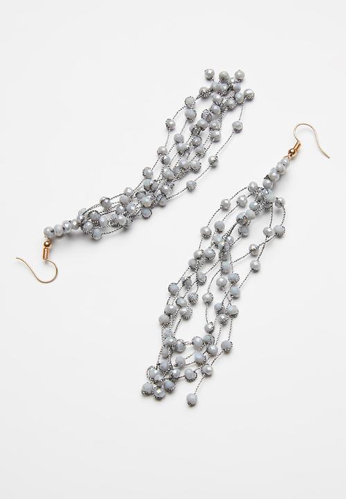 STYLE REPUBLIC - Statement earrings - grey