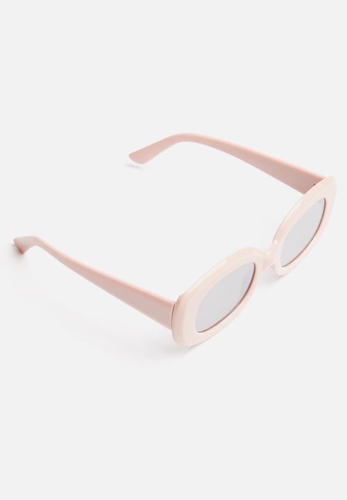 ByCARA - Mirror retro sunglasses - pink