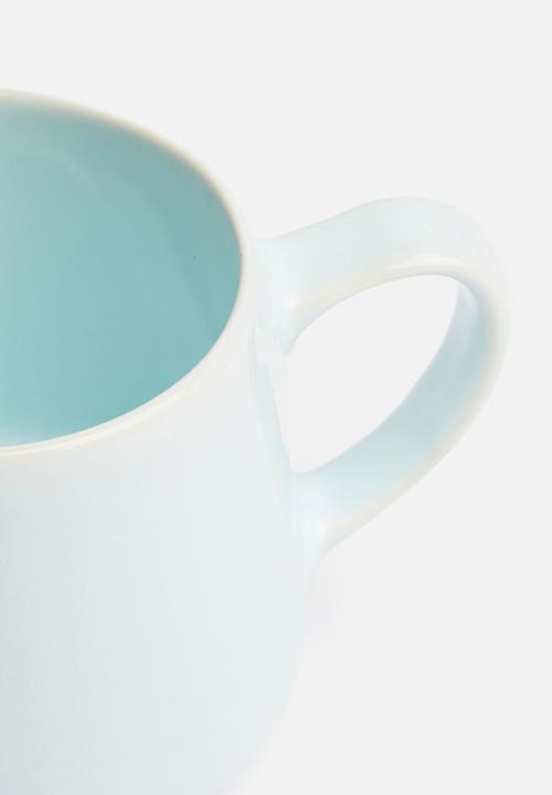 Urchin Art - Dewey mug set of 2 - blue