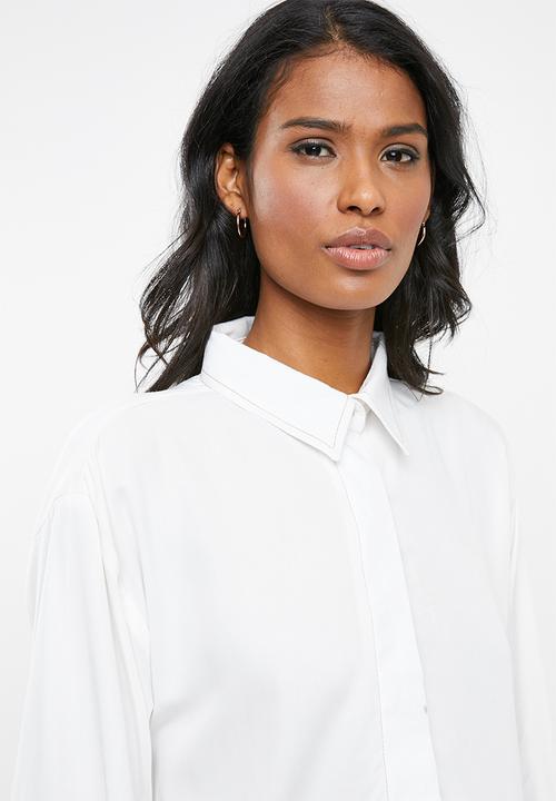 edit Maternity - Boxy fit shirt - white 